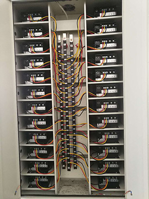 瓦楞機，輥筒電磁加熱